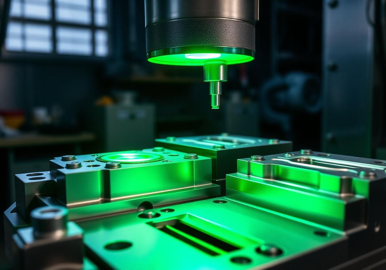 Precision PET mould tooling in the mouldshop